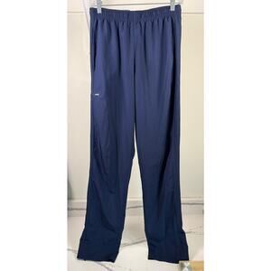 Jockey Men's Track Pants Light Weight Zip Bottom Size Small (33" inseam)